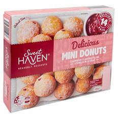 Mini Donuts Strawberry Flavoured 14 Pack 175g